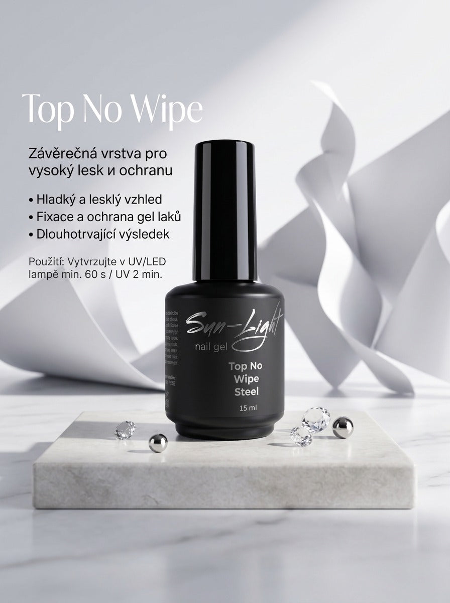 Top No Wipe Steel/Finish (HEMA-TPO free) 15 ml
