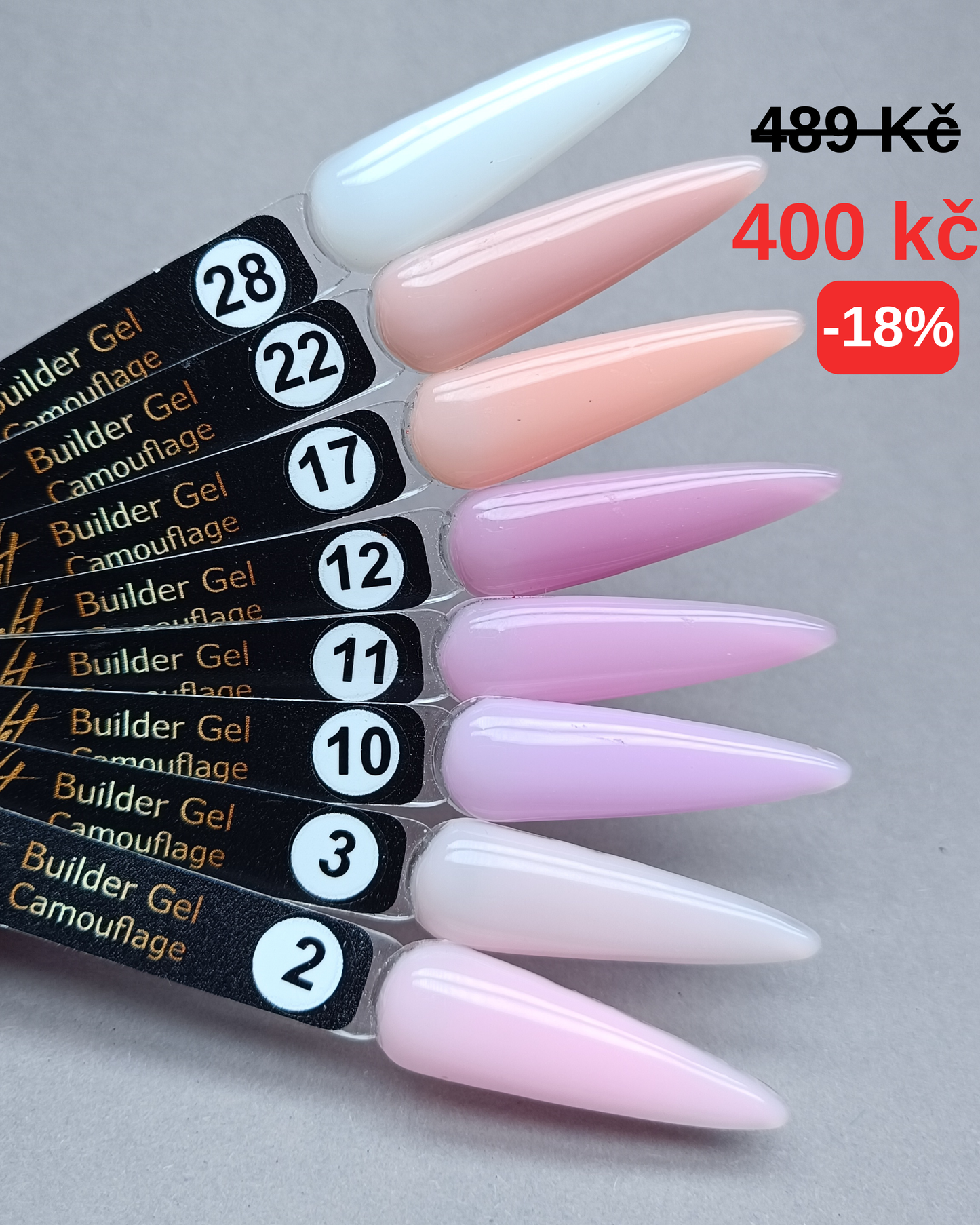 Camouflage Builder Gely (HEMA-TPO free) 30 ml