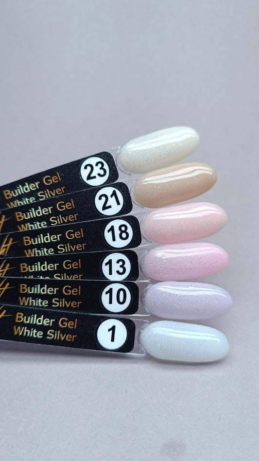White Silver Builder Gel(HEMA-TPO free)