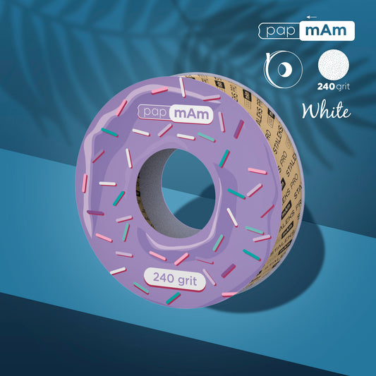 Bílá Jednorázová Brusná Páska PapmAm EXPERT STALEKS PRO - 180-240 grit
